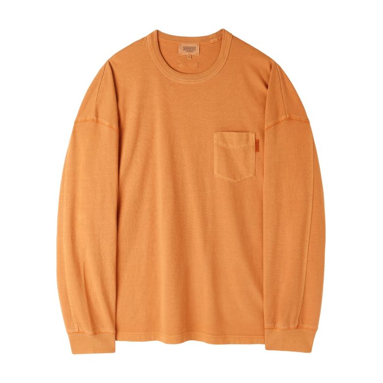 PIGMENT LONG SLEEVE T-SHIRT - ORANGE (P253UTS403)
