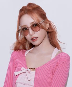 [유나(ITZY) 착용] PAULO_ 모던 빈티지 아넬형 선글라스