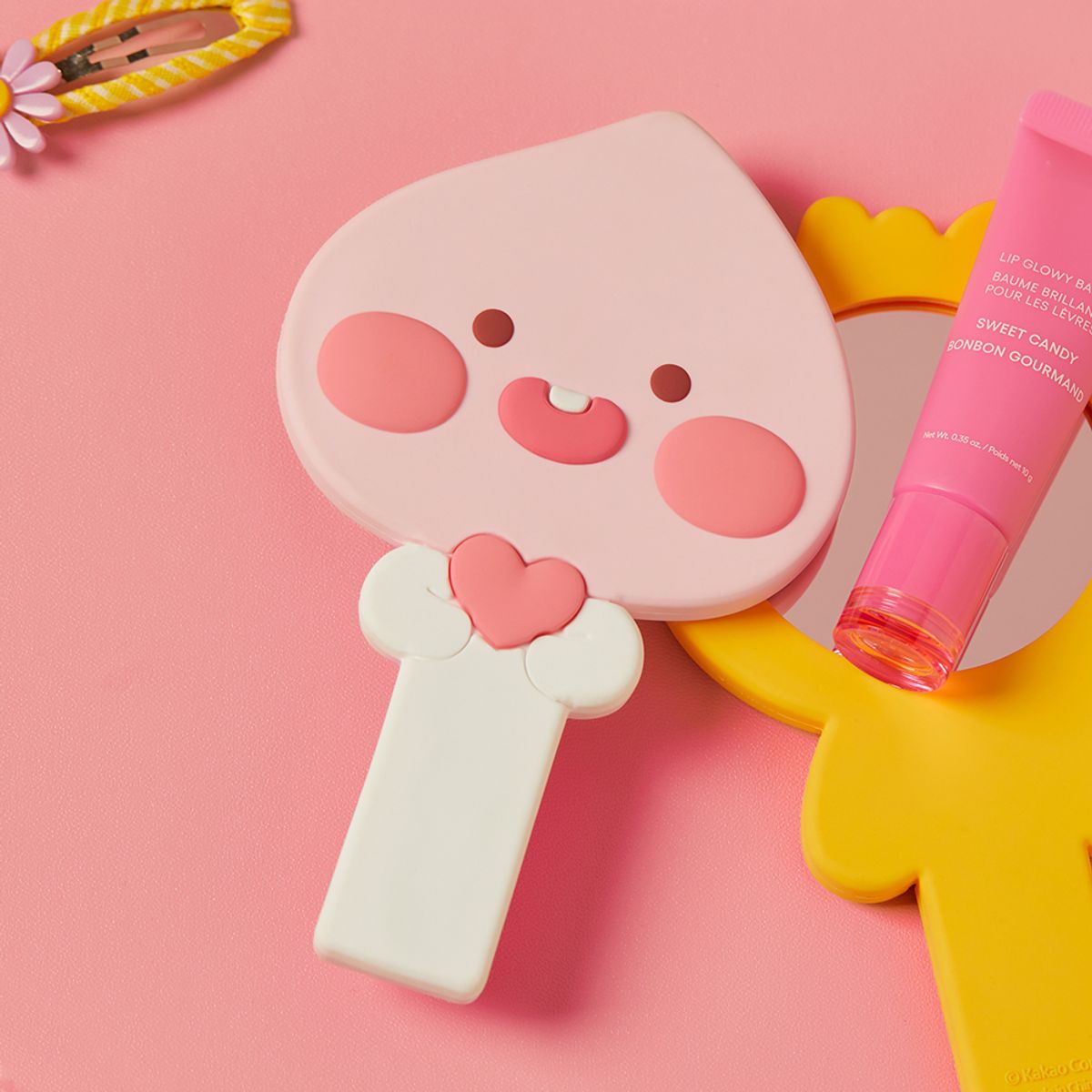 카카오프렌즈(KAKAO FRIENDS) 페이스미니손거울-리틀어피치