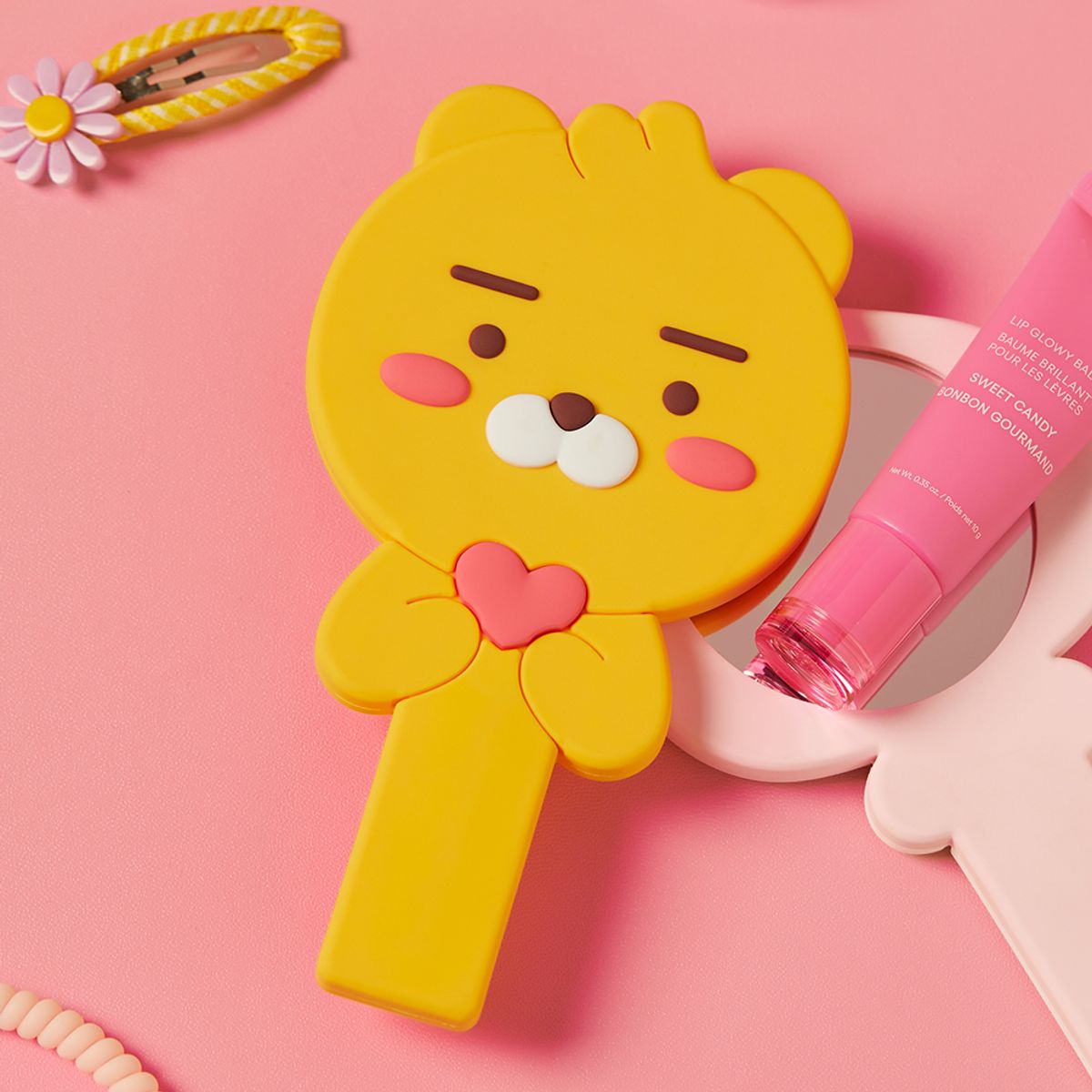 카카오프렌즈(KAKAO FRIENDS) 페이스미니손거울-리틀라이언