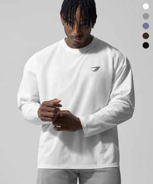 에어 스트레치 와플 오버핏 롱 슬리브_5color