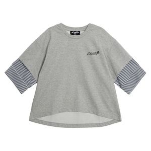 셔츠 레이어드 이펙트 티셔츠 Grey  (DSFDVTP10)