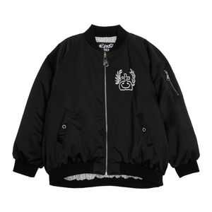 자수 장식 소프트 패디드 보머재킷 (DSFDVOW06)