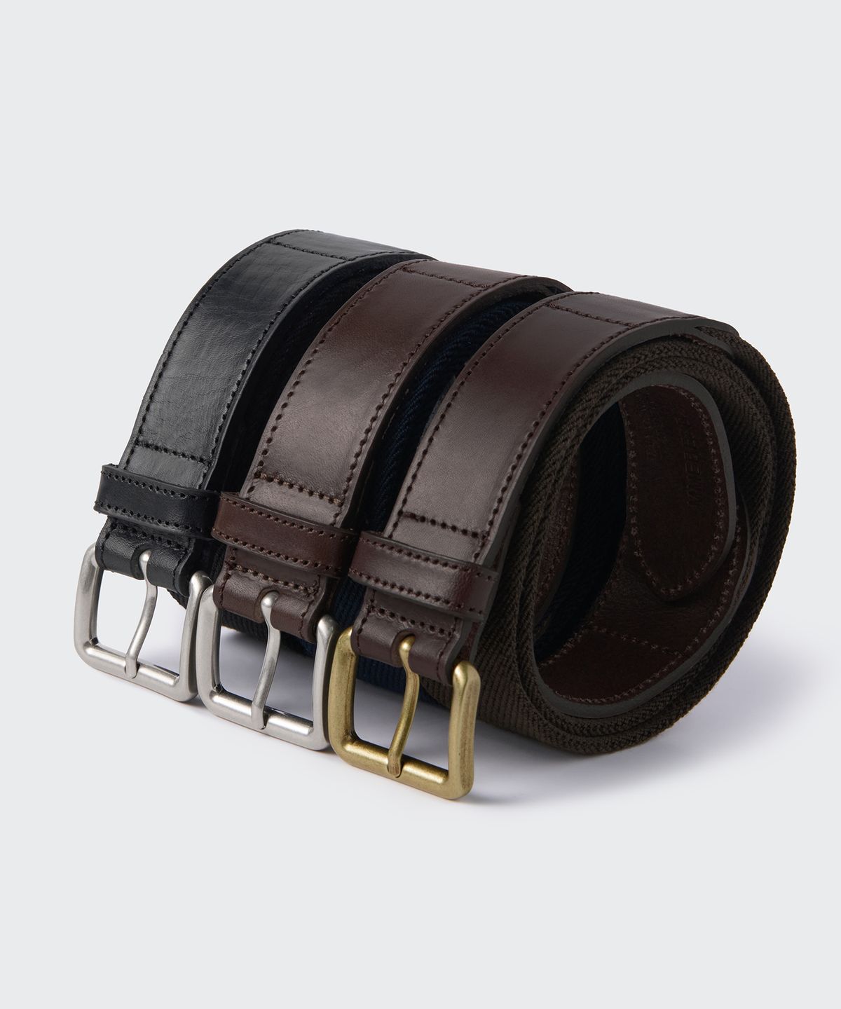 무신사 스탠다드(MUSINSA STANDARD) 엘라스틱 웨빙 클럽 벨트_35mm
