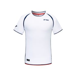 253TS011M 화이트 남성용 액티브 절개 라인 게임웨어