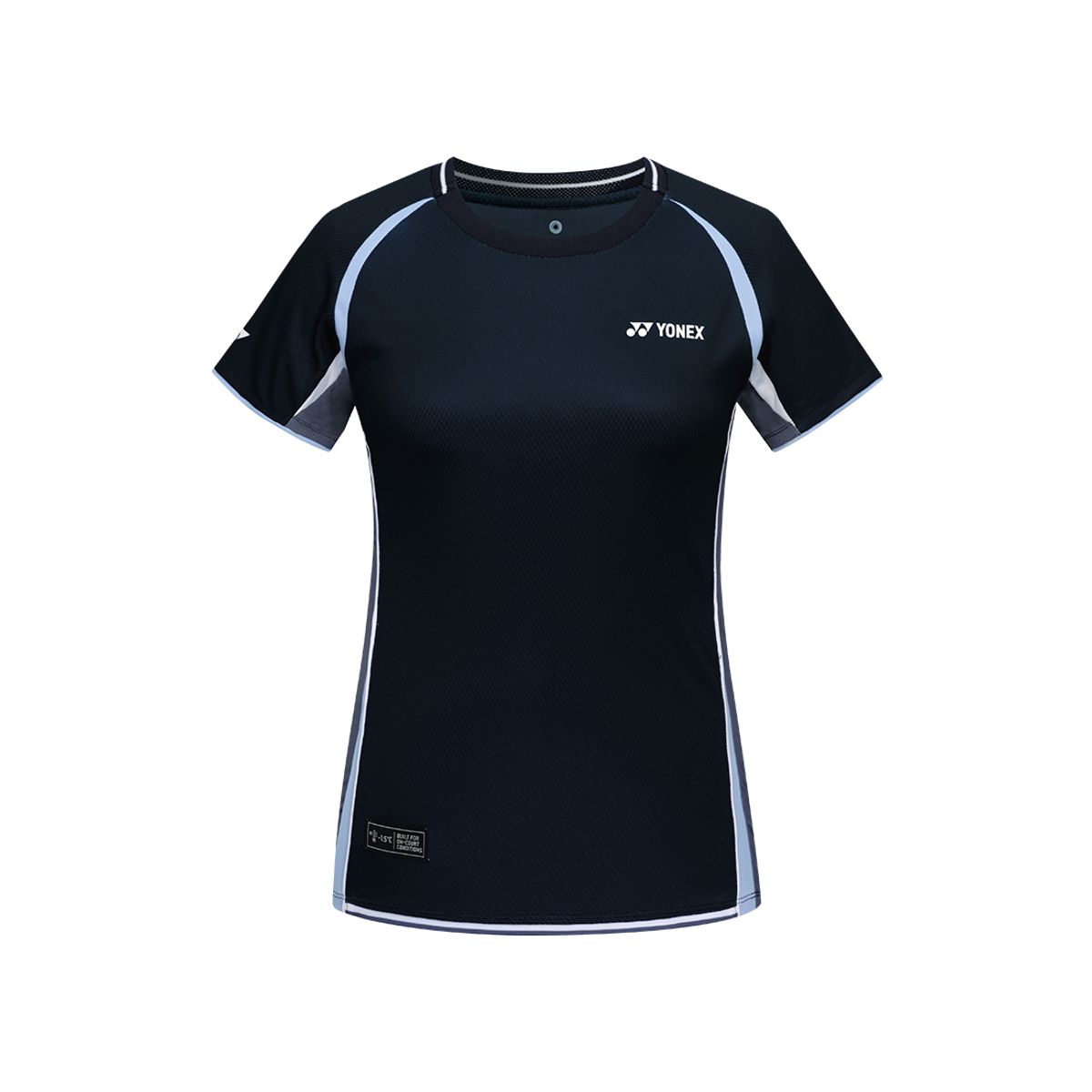요넥스(YONEX) 253TS014F 미드나잇 블랙 여성용 컬러 포인트 게임웨어
