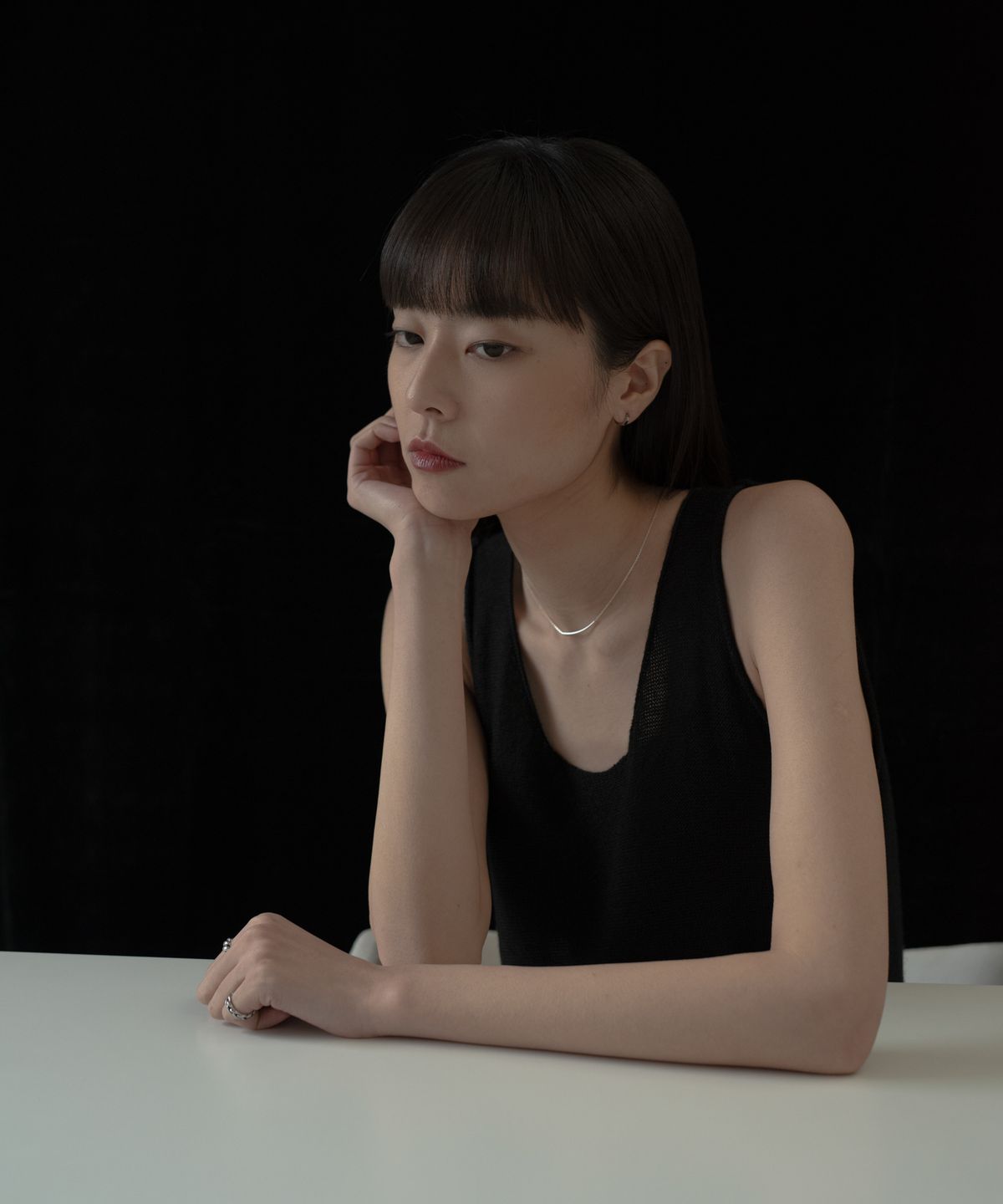 노비스도쿄(NOVICE TOKYO) 힌지 미니 후프 피어스 Hinged Mini Hoop Pierce[Stainless] / Silver