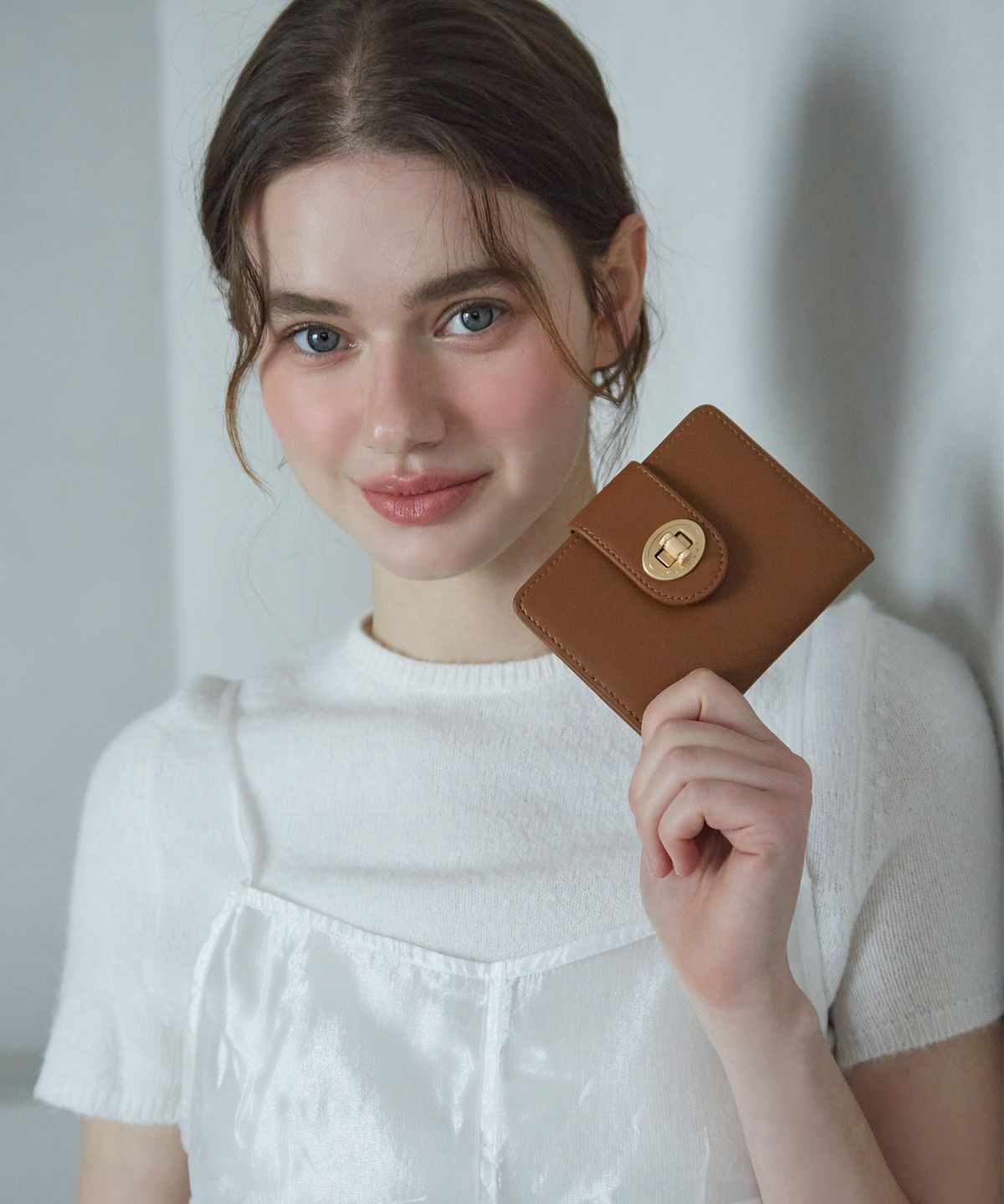 벨류엣(VALLUAT) Moa card wallet_Brown