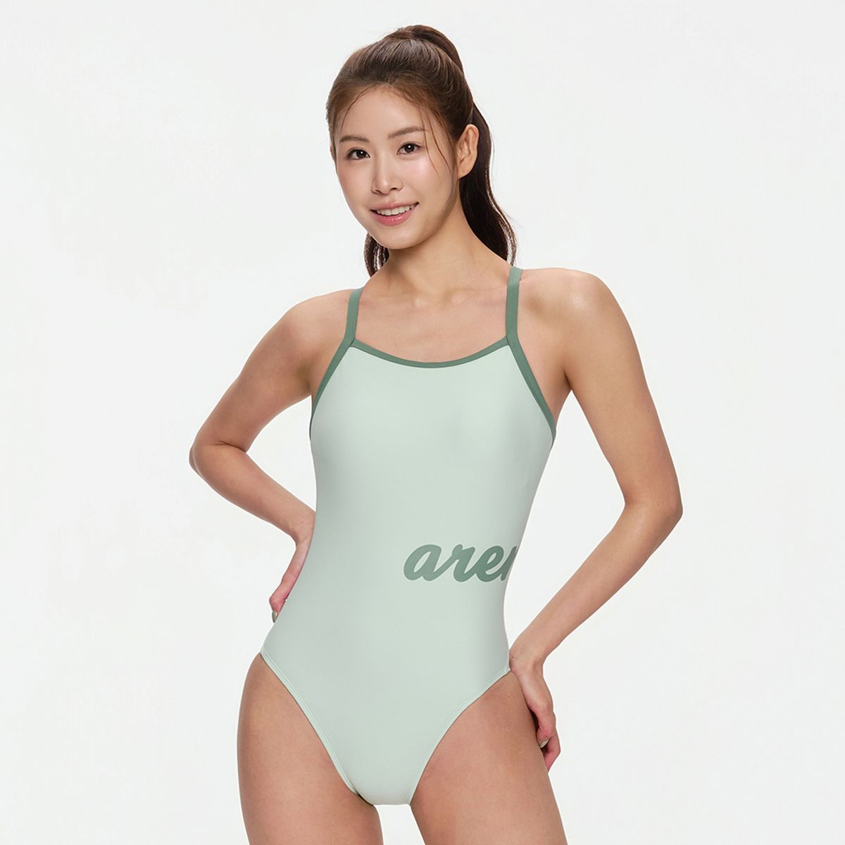아레나(ARENA) 마카롱 원피스 드롭백 A5BL1LO70LMT