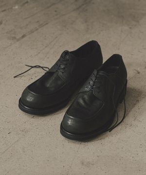 [삭형x로맨틱무브] 유팁 키높이 더비 R25M400 (워싱블랙)