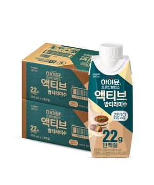 프로틴 밸런스 액티브 밤티라미수 제로 18입 2박스