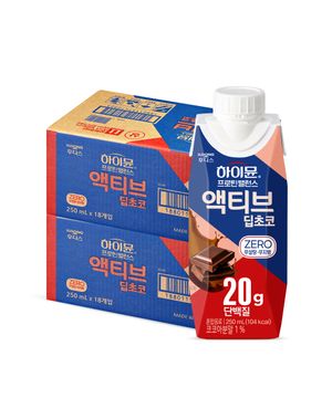 프로틴 밸런스 액티브 딥초코 제로 18입 2박스