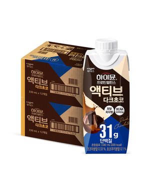 프로틴 밸런스 액티브 다크초코 12입 2박스