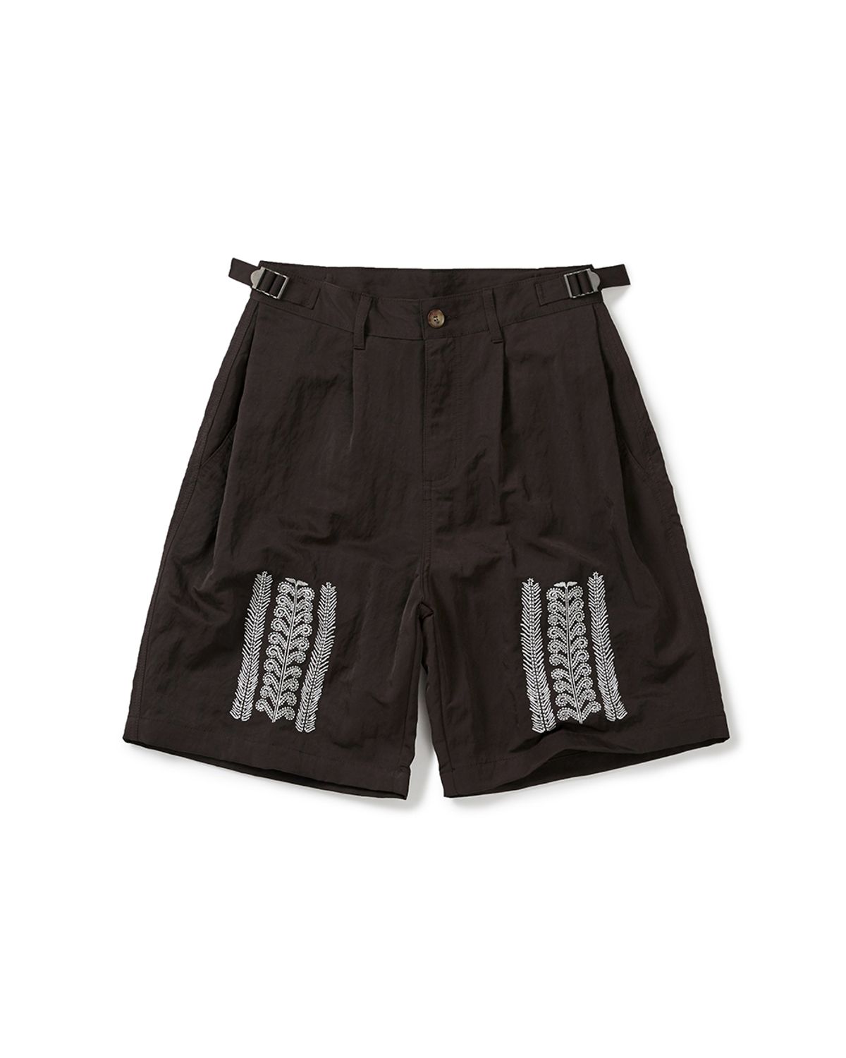 카락터(KARACTOR) Fern nylon shorts / Brown