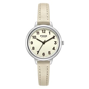 FOCE 클래식 아날로그 여성가죽시계 4color