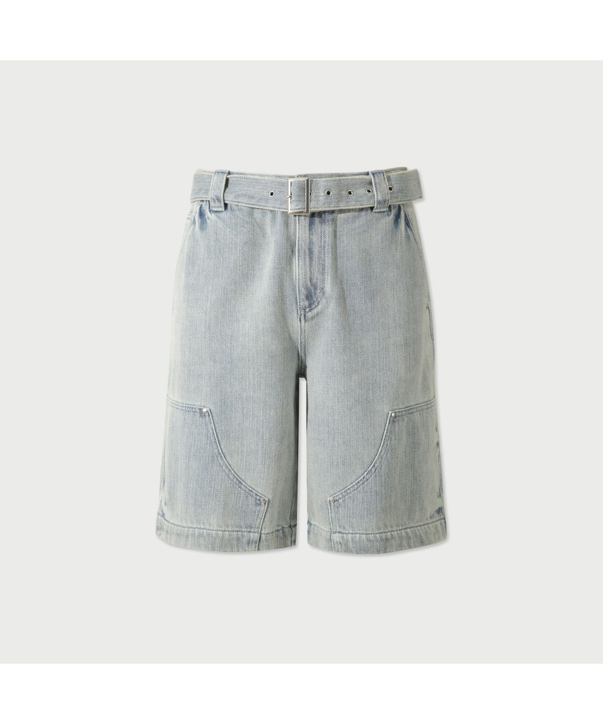 이로(IRO) ALERY 워시드 데님 쇼츠 IRPOA25024BUX