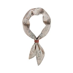 [HANDMADE] Linnen Bandanna Scarf - Vintage Flower (린넨 트라이앵글 반다나) (선물포장)