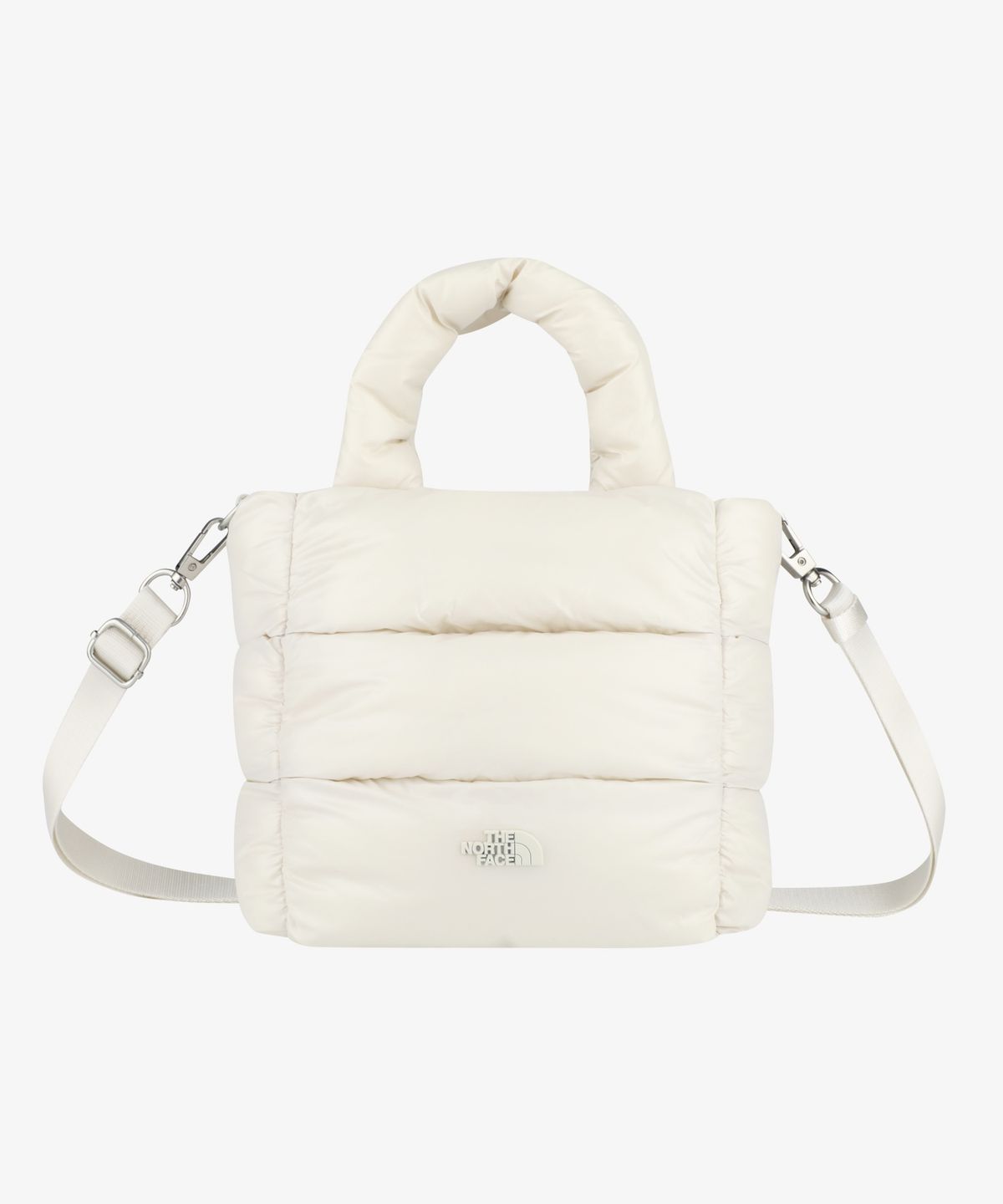 노스페이스(THE NORTH FACE) NN2PR68L 화이트라벨 플럼피 토트백 미니 CREAM