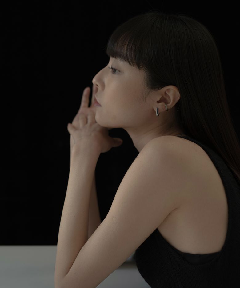 오픈 후프 이어 커프 Open Hoop Ear Cuff［Stainless］ / Silver