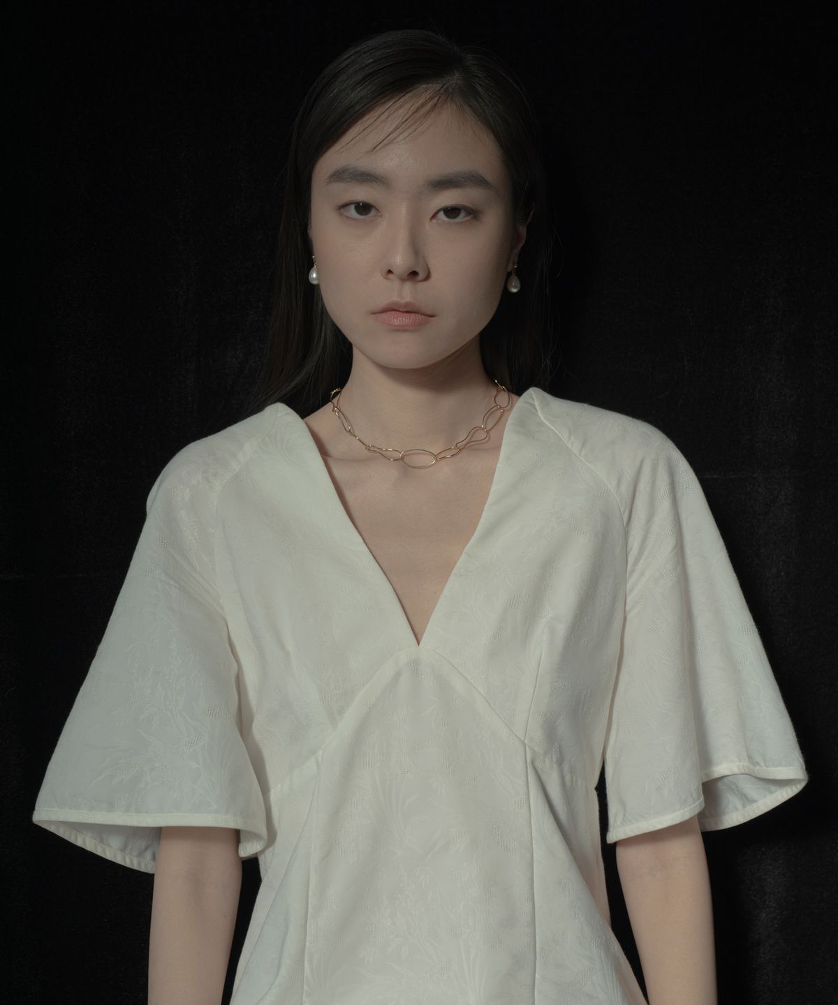 노비스도쿄(NOVICE TOKYO) 오벌 체인 목걸이 Oval Chain Choker / Gold
