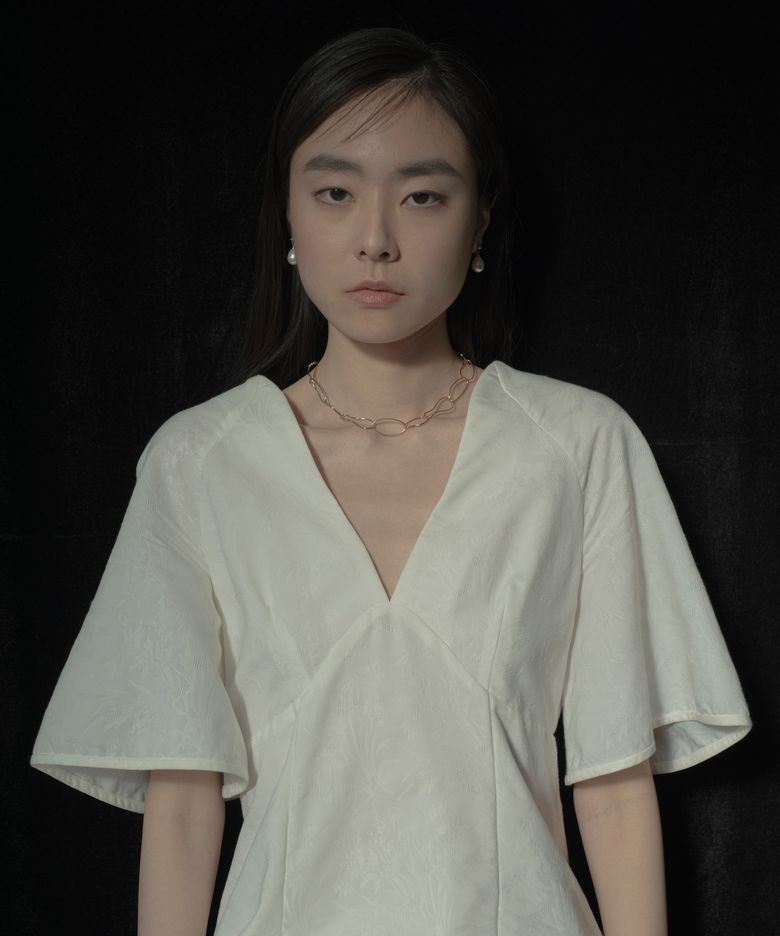 오벌 체인 목걸이 Oval Chain Choker / Gold