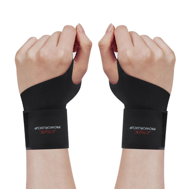 PWX 손목 팔목 보호대 핼스 스트랩 밴드 연골 아대 2pcs