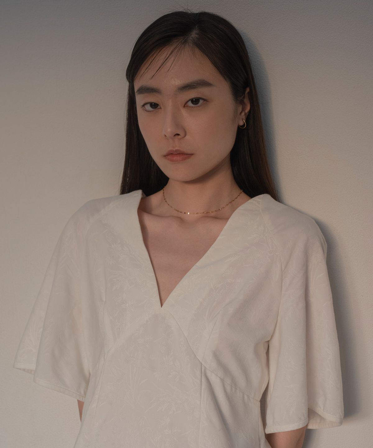 노비스도쿄(NOVICE TOKYO) 페탈 체인 목걸이 Petal Chain Necklace［Stainless］ / Gold
