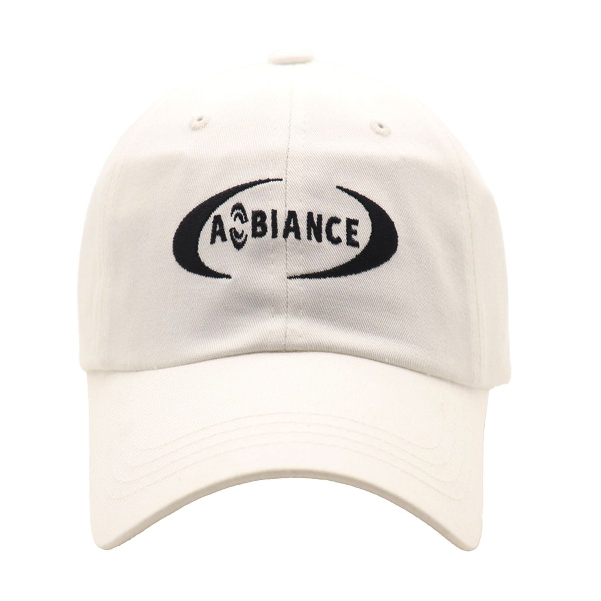 아오비언스(AOBIANCE) 스몰 로고 볼캡 (화이트)