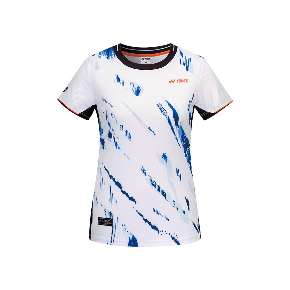 요넥스(YONEX) 253TS024F 화이트 여성용 컬러 원포인트 게임웨어
