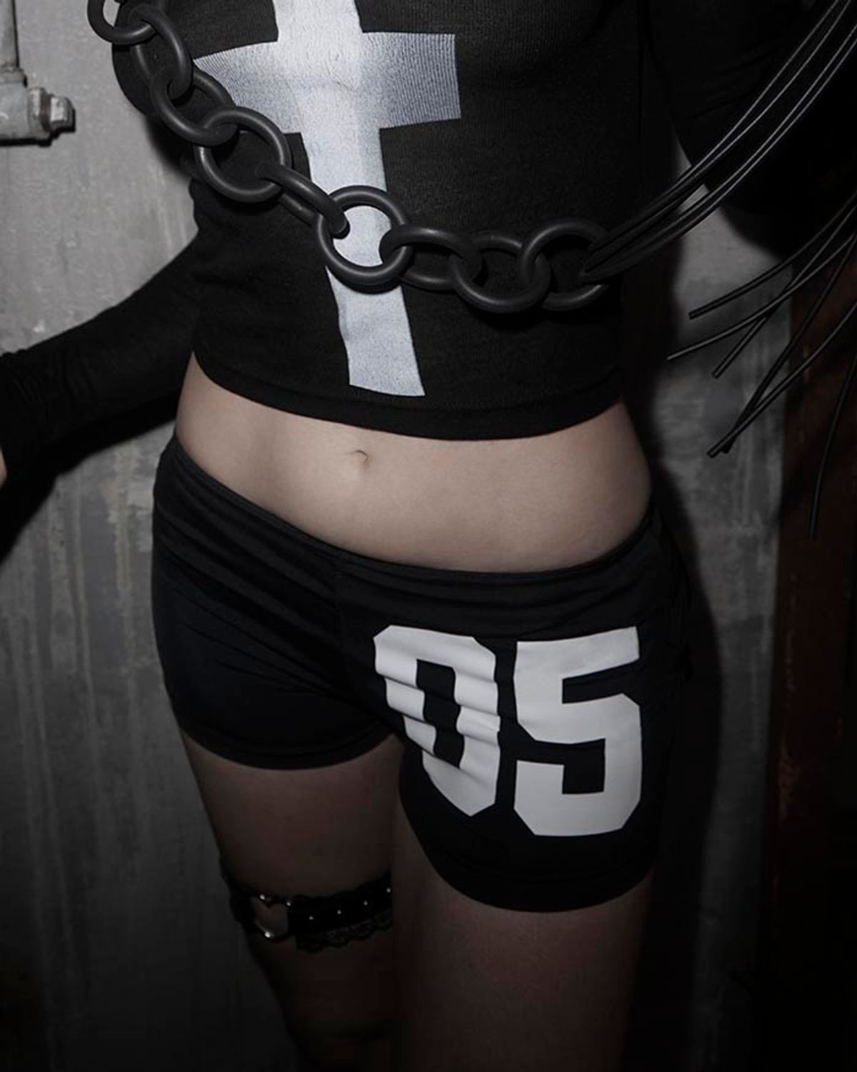 쏘씨(SAUCY) 05 frill shorts (Black)