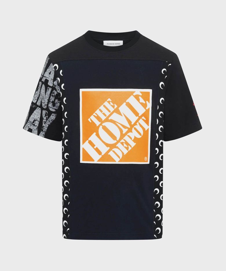 (M) 리제너레이티드 그래픽 레귤러 핏 티셔츠 블랙 REGENERATED GRAPHIC T-SHIRTS REGULAR FIT T-SHIRT BK99 BLACK