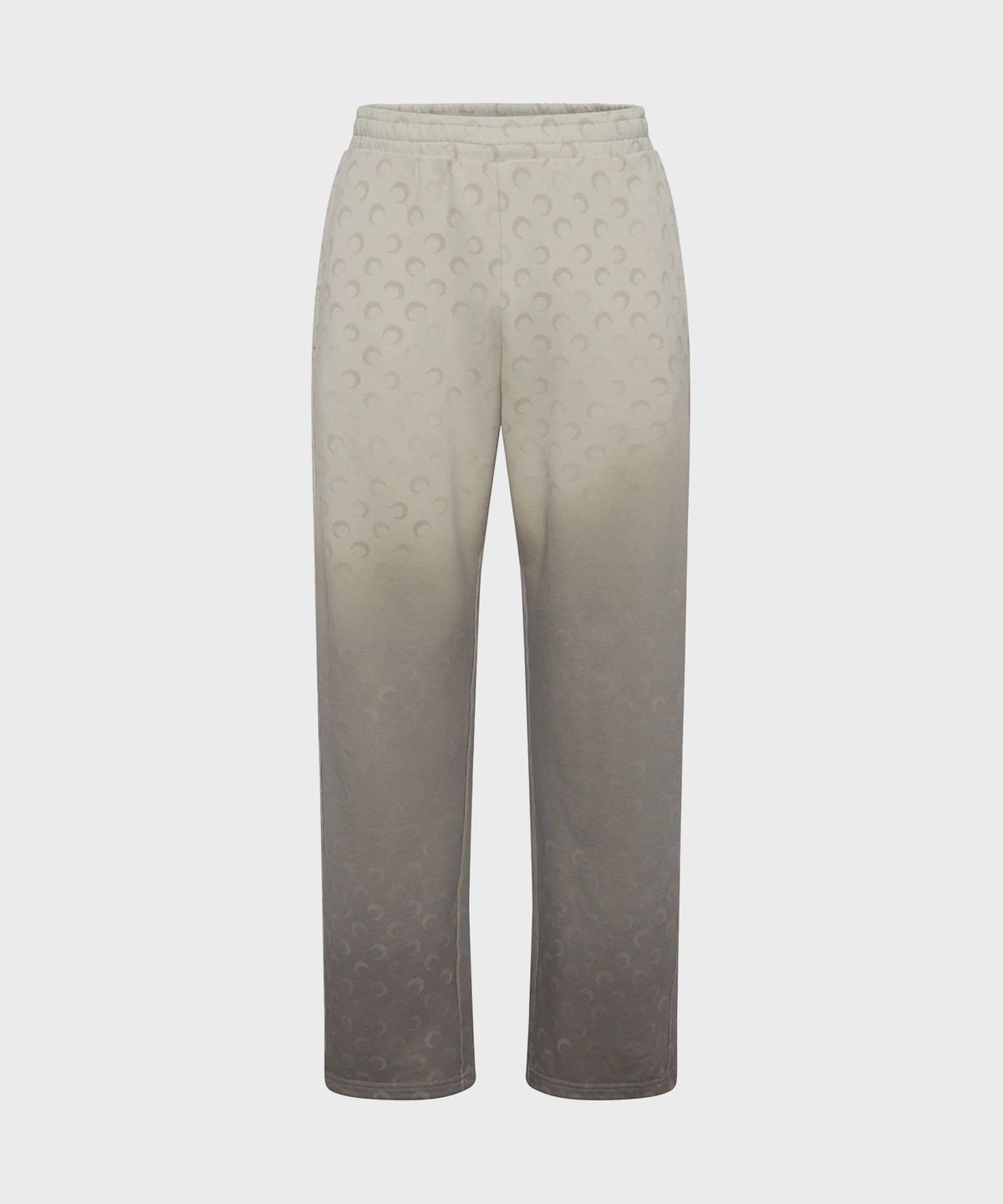 마린 세르(MARINE SERRE) (U) 문 페이디드 플리스 스웨트팬츠 그레이 MOON FADED FLEECE SWEATPANTS GR50 GREY
