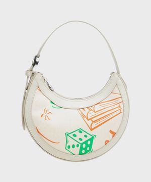 (W) 리제너레이티드 토트 백 이클립스 미니 에크루 REGENERATED TOTE BAGS ECLIPS MINI WH30 ECRU
