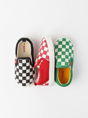 체크보더 슬립온 - 3COLOR