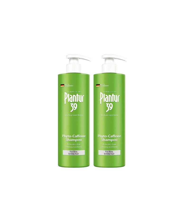 플란투어39 파이토-카페인 샴푸 (가늘고 연약한 모발용) 500ml 대용량 X 2