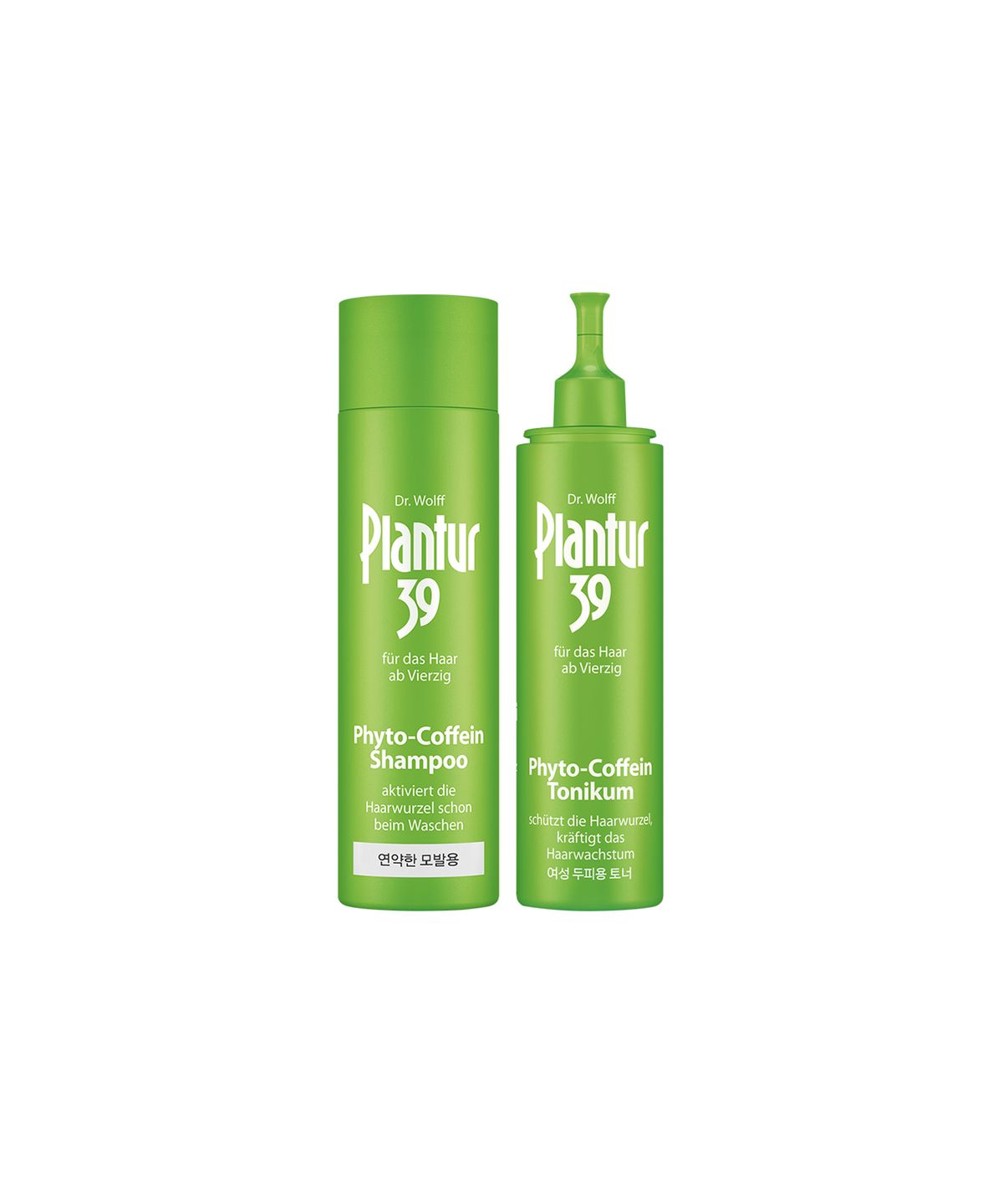 플란투어39(PLANTUR39) [4주 패키지]플란투어39 샴푸 250ml (가는 모발용) + 토닉 200ml