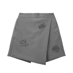 DEBBY 글리터 장식 쇼츠 Grey (DSFDVPT03)