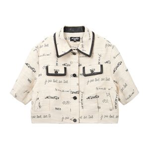 DEVASTEE 레터링 자카드 재킷 (DSFDVJK06)