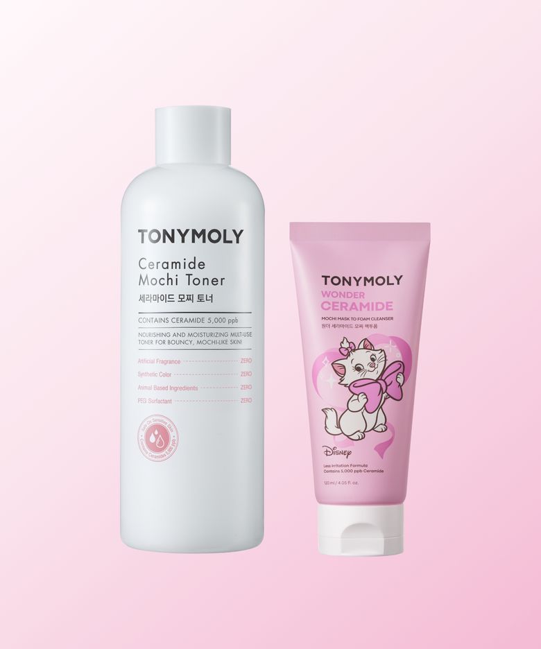 [SET] 세라마이드 모찌 토너 500ml +(마리)팩투폼 120ml