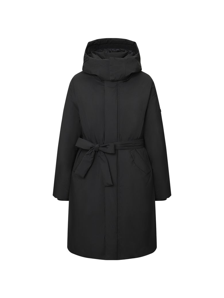 GOLDEN K95 에끌레어(ECLAIR) COAT LONG W_Black