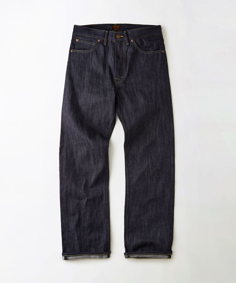 50S RIDERS SELVEDGE ZIP PANTS_INDIGO