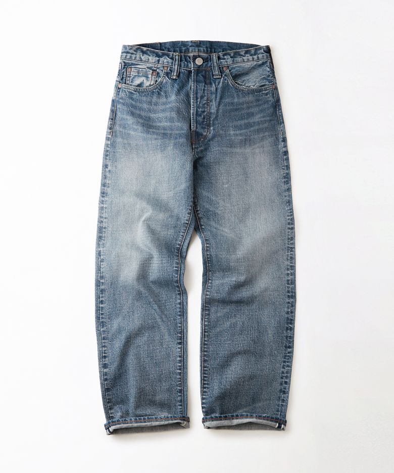 40S SELVEDGE STRAIGHT PANTS_L.BLUE
