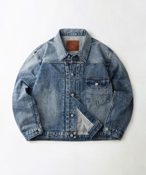 SELVEDGE DENIM 1ST JACKET_L.BLUE