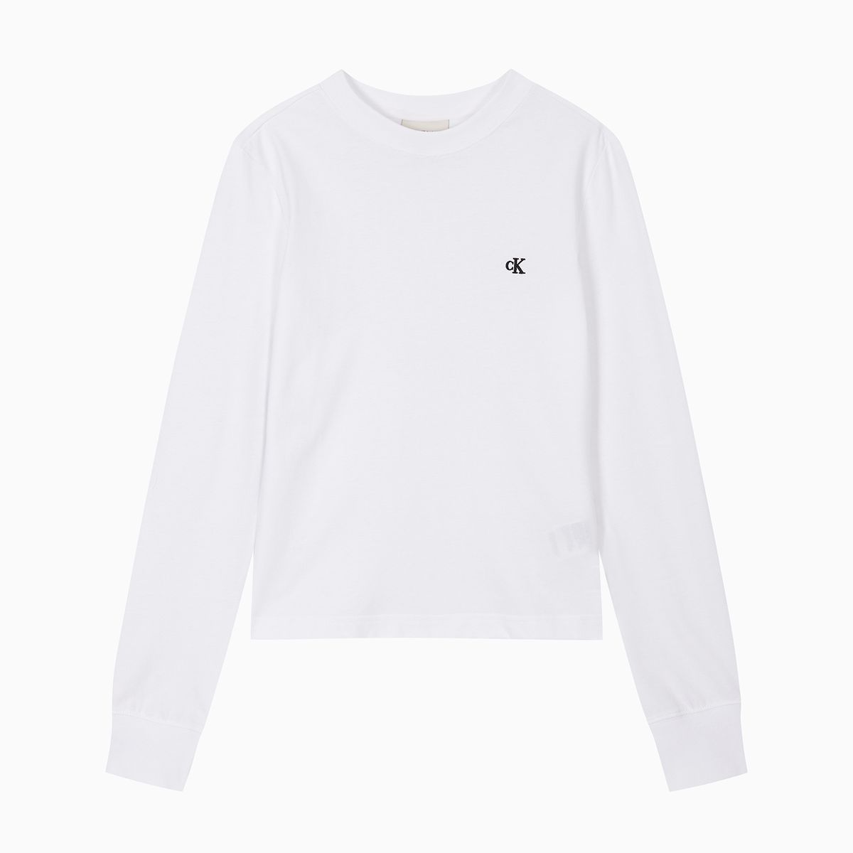 캘빈클라인 진(CALVIN KLEIN JEANS) 여성 L/S 아카이브 로고 크루넥 티셔츠 47D269G YAA