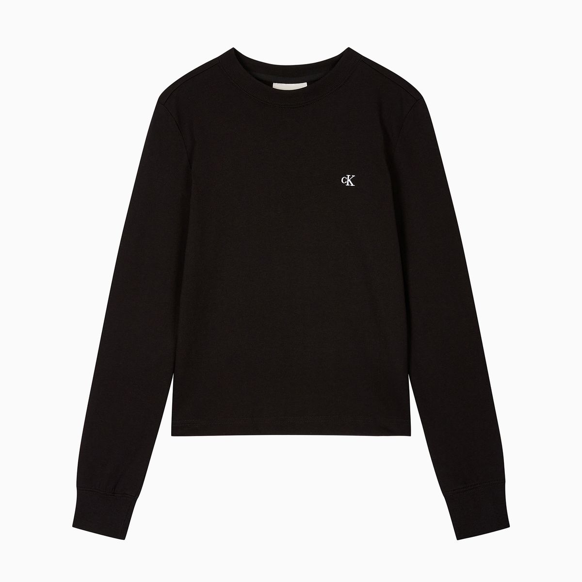 캘빈클라인 진(CALVIN KLEIN JEANS) 여성 L/S 아카이브 로고 크루넥 티셔츠 47D269G UB1
