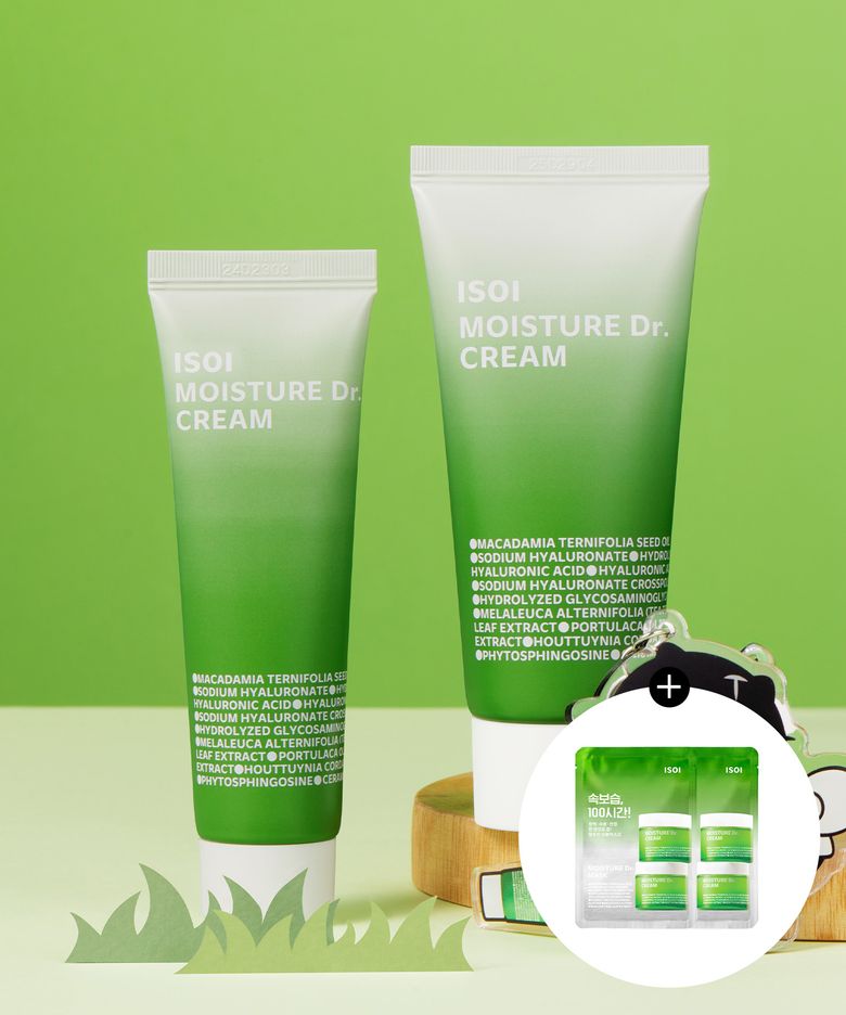 모이스춰 닥터 크림(장수진 수분크림) 70ml+45ml 기획 (+장벽수분진정 마스크 2매 증정)