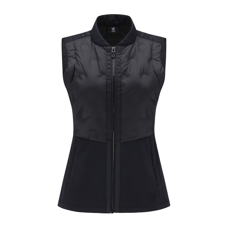WOMEN FA ULTRA LIGHT DOWN VEST_BK