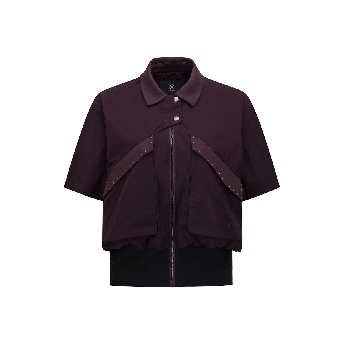 어뉴골프(ANEW GOLF) WOMEN FA ESSENTIAL SHORT SLEEVE JACKET_BU