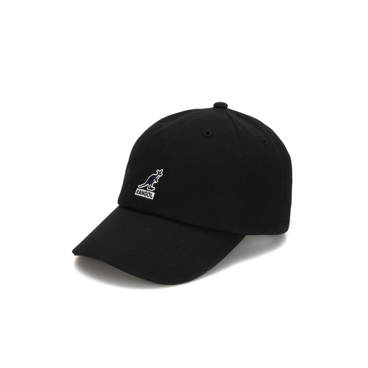 캉골키즈(KANGOL KIDS) 키즈 워시드 볼캡 RF 0601 블랙