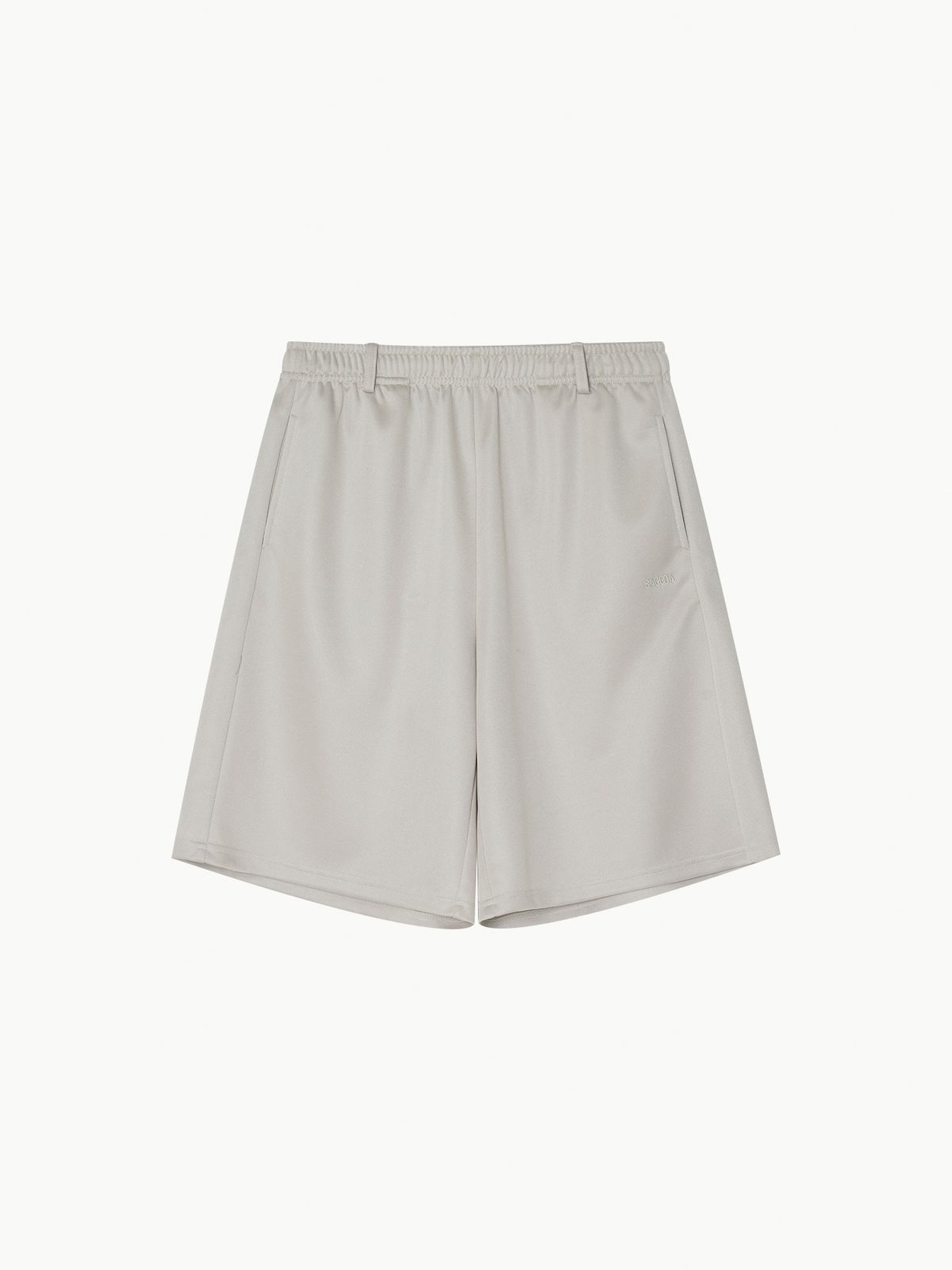 세이지가(SAGEGA) Jersey Bermuda Pants (Light Beige)